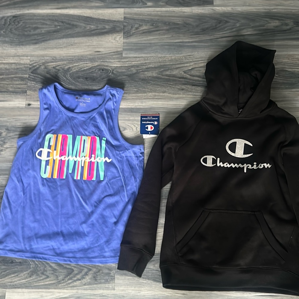 Tank top Shirt with hoodie